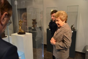 Музей Эрнста Неизвестного. Визит Наины Ельциной