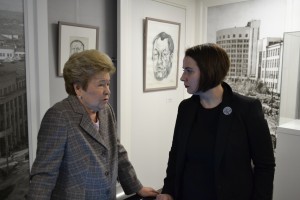 Наина Ельцина. Дина Сорокина. Музей Эрнста Неизвестного