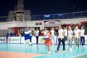 Церемония закрытия Кубка Ельцина по волейболу 2016