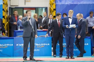 Церемония закрытия Кубка Ельцина по волейболу 2016