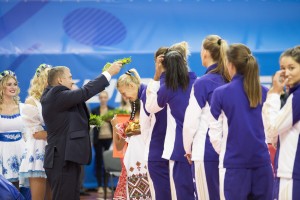 Церемония закрытия Кубка Ельцина по волейболу 2016