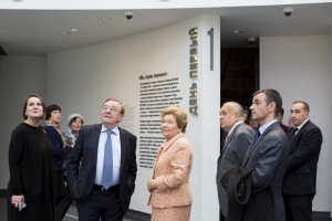 Наина Ельцина в Музее Бориса Ельцина