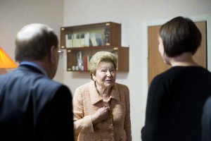 Наина Ельцина в Музее Бориса Ельцина