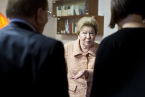 Наина Ельцина в Музее Бориса Ельцина