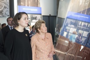 Наина Ельцина в Музее Бориса Ельцина