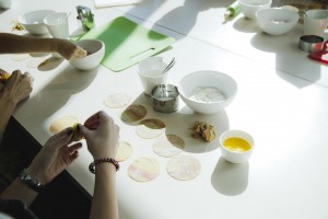 Мастер-класс в Детском кафе: пельмени