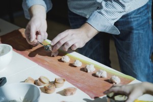 Мастер-класс в Детском кафе: пельмени