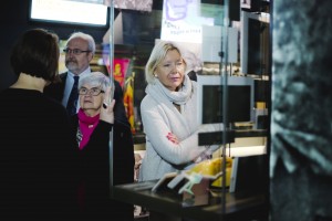 Владимир Хотиненко с супругой Татьяной Яковлевой в Музее Ельцина