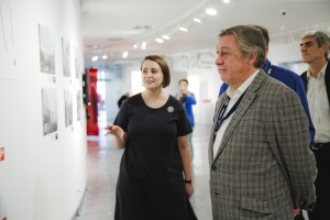 Дина Сорокина и Михаил Ефремов в Арт-галерее