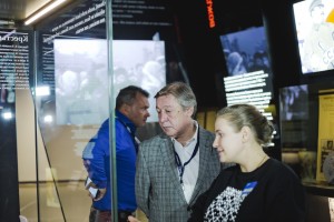 Михаил Ефремов в Музее Б.Н. Ельцина