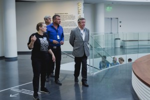 Игорь Мишин и Михаил Ефремов в Музее Б.Н. Ельцина