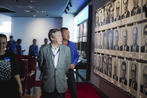 Михаил Ефремов в Музее Б.Н. Ельцина