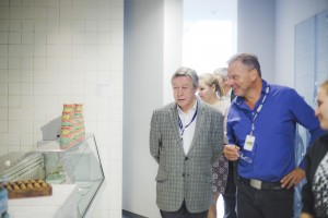 Игорь Мишин и Михаил Ефремов в Музее Б.Н. Ельцина