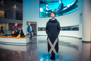 Чулпан Хаматова в Музее Б.Н. Ельцина