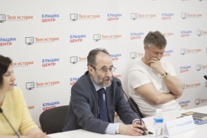 Леонид Кацва на Острове 90-х в Екатеринбурге