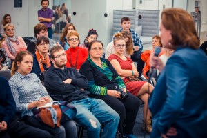 Светлана Сорокина в Центре Ельцина