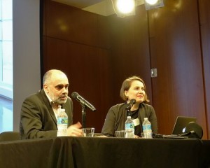 Борис Минаев и Дина Сорокина на фестивале RusDocFilmFest-3W