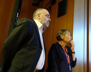 Борис Минаев и Алла Макеева на фестивале RusDocFilmFest-3W