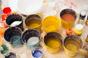 Детская программа, краски