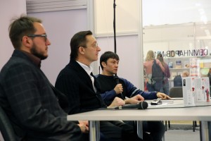 Максим Матковский, Дмитрий Косырев и Александр Гадоль на Non/fictio№18