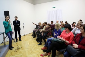 Презентация книги Анны Матвеевой «Горожане» на Non/fictio№18