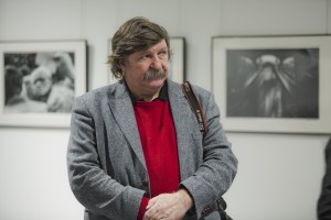 Александр Тягны-Рядно на открытии персональной фотовыставки в Арт-галерее Ельцин Центра