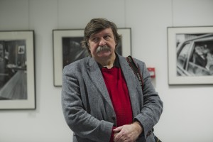Александр Тягны-Рядно на открытии персональной фотовыставки в Арт-галерее Ельцин Центра