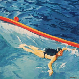 Дубосарский Владимир. «Голуба лагуна 1», 2014-2016 годы. Холст, масло