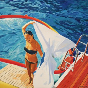 Дубосарский Владимир. «Голуба лагуна 2», 2014-2016 годы. Холст, масло