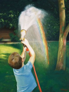 Дубосарский Владимир. «Радуга», 2014 год. Холст, масло