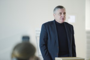 Александр Дроздов. Открытие читального зала Архива-библиотеки