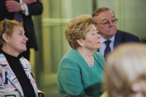 Наина Ельцина, Владимир Шевченко. Концерт хора «Доместик» в Ельцин Центре