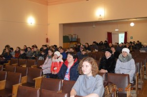 Митинг в деревне Бутка, посвященный дню рождения Бориса Ельцина