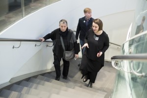 Людмила Улицкая в музее Б.Н. Ельцина