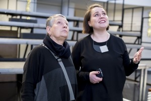 Людмила Улицкая в музее Б.Н. Ельцина