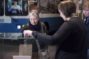 Людмила Улицкая в музее Б.Н. Ельцина