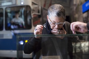 Людмила Улицкая в музее Б.Н. Ельцина