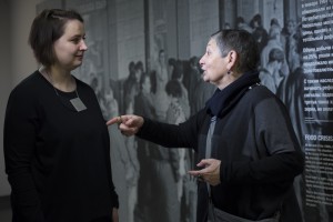 Людмила Улицкая в музее Б.Н. Ельцина