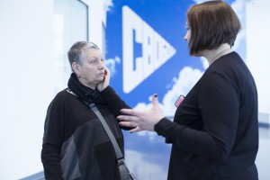 Людмила Улицкая в музее Б.Н. Ельцина