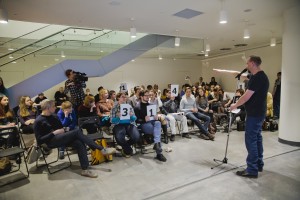 Поэтический слэм и фестиваль видеопоэзии «Пятая нога» в Ельцин Центре