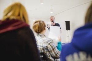 Андрей Родионов. Поэтический слэм и фестиваль видеопоэзии «Пятая нога» в Ельцин Центре