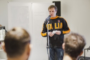 Александр Вавилов. Поэтический слэм и фестиваль видеопоэзии «Пятая нога» в Ельцин Центре