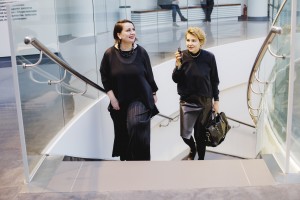 Рената Литвинова в Музее Бориса Ельцина