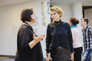 Рената Литвинова в Музее Бориса Ельцина