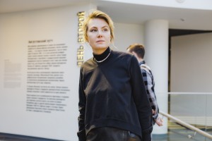 Рената Литвинова в Музее Бориса Ельцина