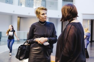 Рената Литвинова в Музее Бориса Ельцина