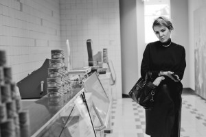 Рената Литвинова в Музее Бориса Ельцина