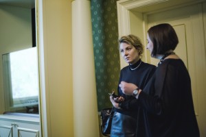 Рената Литвинова в Музее Бориса Ельцина