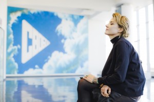 Рената Литвинова в Музее Бориса Ельцина