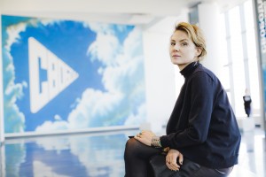 Рената Литвинова в Музее Бориса Ельцина